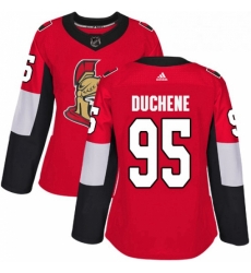 Womens Adidas Ottawa Senators 95 Matt Duchene Authentic Red Home NHL Jersey Womens Adidas Ottawa Senators 95 Matt Duchene Authentic Red Home NHL Jersey
