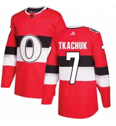 Youth Adidas Ottawa Senators 7 Brady Tkachuk Authentic Red 2017 100 Classic NHL Jersey Youth Adidas Ottawa Senators 7 Brady Tkachuk Authentic Red 2017 100 Classic NHL Jersey