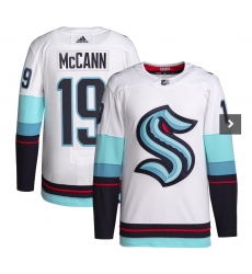 Adidas Seattle Kraken 19 Jared McCann White Stitched NHL Jersey Adidas Seattle Kraken 19 Jared McCann White Stitched NHL Jersey