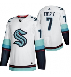 Men Seattle 7 Kraken Jordan Eberle 2022 Away White Jersey Men Seattle 7 Kraken Jordan Eberle 2022 Away White Jersey