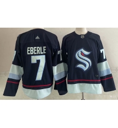 Men Seattle Kraken 7 Jordan Eberle Navy Blue Adidas Stitched NHL Jersey Men Seattle Kraken 7 Jordan Eberle Navy Blue Adidas Stitched NHL Jersey