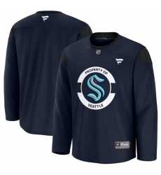 Men Seattle Kraken Navy 2024 25 Team Practice Stitched Hockey Jersey Men Seattle Kraken Navy 2024 25 Team Practice Stitched Hockey Jersey
