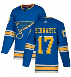 Mens Adidas St Louis Blues 17 Jaden Schwartz Blue Alternate Authentic Stitched NHL Jersey Mens Adidas St Louis Blues 17 Jaden Schwartz Blue Alternate Authentic Stitched NHL Jersey