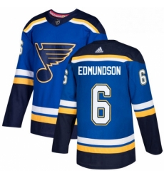 Mens Adidas St Louis Blues 6 Joel Edmundson Authentic Royal Blue Home NHL Jersey Mens Adidas St Louis Blues 6 Joel Edmundson Authentic Royal Blue Home NHL Jersey