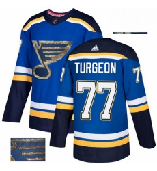 Mens Adidas St Louis Blues 77 Pierre Turgeon Authentic Royal Blue Fashion Gold NHL Jersey Mens Adidas St Louis Blues 77 Pierre Turgeon Authentic Royal Blue Fashion Gold NHL Jersey