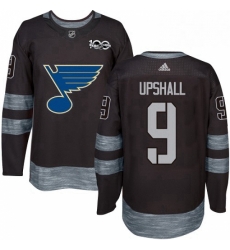 Mens Adidas St Louis Blues 9 Scottie Upshall Authentic Black 1917 2017 100th Anniversary NHL Jersey Mens Adidas St Louis Blues 9 Scottie Upshall Authentic Black 1917 2017 100th Anniversary NHL Jersey