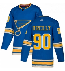 Mens Adidas St Louis Blues 90 Ryan OReilly Authentic Navy Blue Alternate NHL Jerse Mens Adidas St Louis Blues 90 Ryan OReilly Authentic Navy Blue Alternate NHL Jerse