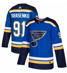 Mens Adidas St Louis Blues 91 Vladimir Tarasenko Authentic Royal Blue Home NHL Jersey Mens Adidas St Louis Blues 91 Vladimir Tarasenko Authentic Royal Blue Home NHL Jersey