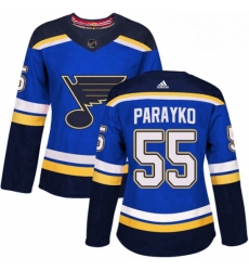 Womens Adidas St Louis Blues 55 Colton Parayko Premier Royal Blue Home NHL Jersey Womens Adidas St Louis Blues 55 Colton Parayko Premier Royal Blue Home NHL Jersey