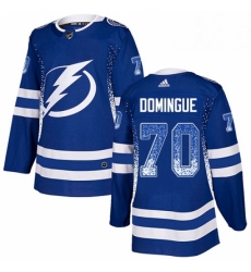 Mens Adidas Tampa Bay Lightning 70 Louis Domingue Authentic Blue Drift Fashion NHL Jersey Mens Adidas Tampa Bay Lightning 70 Louis Domingue Authentic Blue Drift Fashion NHL Jersey