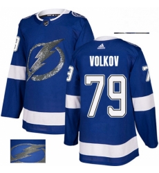 Mens Adidas Tampa Bay Lightning 79 Alexander Volkov Authentic Royal Blue Fashion Gold NHL Jersey Mens Adidas Tampa Bay Lightning 79 Alexander Volkov Authentic Royal Blue Fashion Gold NHL Jersey