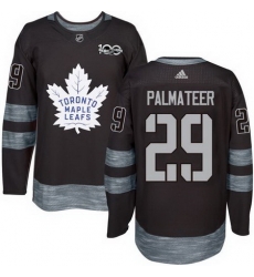 Maple Leafs #29 Mike Palmateer Black 1917 2017 100th Anniversary Stitched NHL Jersey Maple Leafs #29 Mike Palmateer Black 1917 2017 100th Anniversary Stitched NHL Jersey