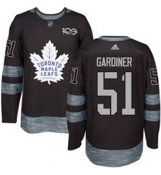 Maple Leafs #51 Jake Gardiner Black 1917 2017 100th Anniversary Stitched NHL Jersey Maple Leafs #51 Jake Gardiner Black 1917 2017 100th Anniversary Stitched NHL Jersey