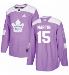 Mens Adidas Toronto Maple Leafs 15 Matt Martin Authentic Purple Fights Cancer Practice NHL Jersey Mens Adidas Toronto Maple Leafs 15 Matt Martin Authentic Purple Fights Cancer Practice NHL Jersey