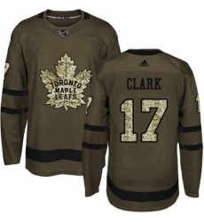 Mens Adidas Toronto Maple Leafs 17 Wendel Clark Authentic Green Salute to Service NHL Jersey Mens Adidas Toronto Maple Leafs 17 Wendel Clark Authentic Green Salute to Service NHL Jersey