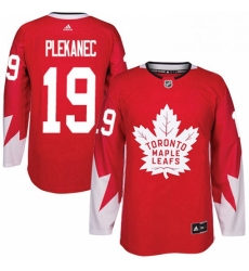 Mens Adidas Toronto Maple Leafs 19 Tomas Plekanec Authentic Red Alternate NHL Jerse Mens Adidas Toronto Maple Leafs 19 Tomas Plekanec Authentic Red Alternate NHL Jerse