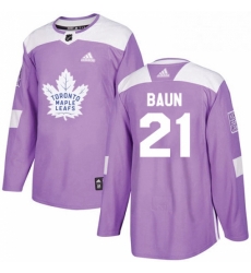 Mens Adidas Toronto Maple Leafs 21 Bobby Baun Authentic Purple Fights Cancer Practice NHL Jersey Mens Adidas Toronto Maple Leafs 21 Bobby Baun Authentic Purple Fights Cancer Practice NHL Jersey