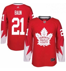 Mens Adidas Toronto Maple Leafs 21 Bobby Baun Authentic Red Alternate NHL Jersey Mens Adidas Toronto Maple Leafs 21 Bobby Baun Authentic Red Alternate NHL Jersey