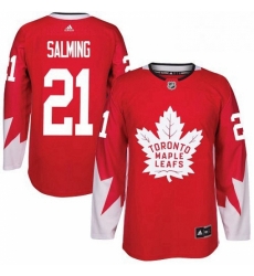 Mens Adidas Toronto Maple Leafs 21 Borje Salming Authentic Red Alternate NHL Jersey Mens Adidas Toronto Maple Leafs 21 Borje Salming Authentic Red Alternate NHL Jersey