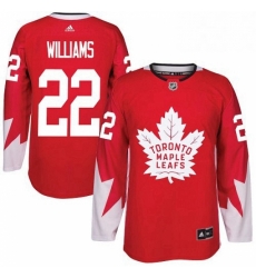 Mens Adidas Toronto Maple Leafs 22 Tiger Williams Premier Red Alternate NHL Jersey Mens Adidas Toronto Maple Leafs 22 Tiger Williams Premier Red Alternate NHL Jersey