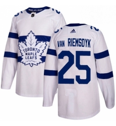 Mens Adidas Toronto Maple Leafs 25 James Van Riemsdyk Authentic White 2018 Stadium Series NHL Jersey Mens Adidas Toronto Maple Leafs 25 James Van Riemsdyk Authentic White 2018 Stadium Series NHL Jersey