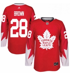 Mens Adidas Toronto Maple Leafs 28 Connor Brown Premier Red Alternate NHL Jersey Mens Adidas Toronto Maple Leafs 28 Connor Brown Premier Red Alternate NHL Jersey