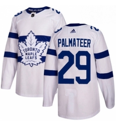 Mens Adidas Toronto Maple Leafs 29 Mike Palmateer Authentic White 2018 Stadium Series NHL Jersey Mens Adidas Toronto Maple Leafs 29 Mike Palmateer Authentic White 2018 Stadium Series NHL Jersey