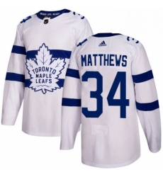 Mens Adidas Toronto Maple Leafs 34 Auston Matthews Authentic White 2018 Stadium Series NHL Jersey Mens Adidas Toronto Maple Leafs 34 Auston Matthews Authentic White 2018 Stadium Series NHL Jersey