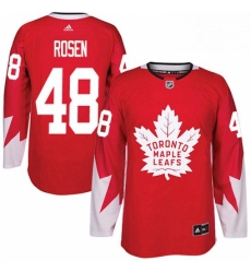 Mens Adidas Toronto Maple Leafs 48 Calle Rosen Premier Red Alternate NHL Jersey Mens Adidas Toronto Maple Leafs 48 Calle Rosen Premier Red Alternate NHL Jersey