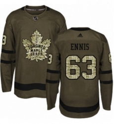Mens Adidas Toronto Maple Leafs 63 Tyler Ennis Authentic Green Salute to Service NHL Jersey Mens Adidas Toronto Maple Leafs 63 Tyler Ennis Authentic Green Salute to Service NHL Jersey