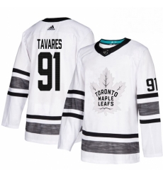 Mens Adidas Toronto Maple Leafs 91 John Tavares White 2019 All Star Game Parley Authentic Stitched NHL Jersey Mens Adidas Toronto Maple Leafs 91 John Tavares White 2019 All Star Game Parley Authentic Stitched NHL Jersey