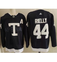 Men's Toronto Maple Leafs 44 Morgan Rielly Navy 2022 NHL Heritage Classic Adidas Jersey Men's Toronto Maple Leafs 44 Morgan Rielly Navy 2022 NHL Heritage Classic Adidas Jersey