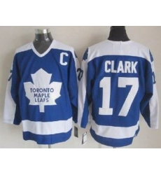Toronto Maple Leafs #17 Wendel Clark 1978 CCM Vintage Throwback Blue NHL Jerseys Toronto Maple Leafs #17 Wendel Clark 1978 CCM Vintage Throwback Blue NHL Jerseys