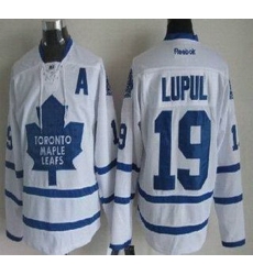 Toronto Maple Leafs 19 Joffrey Lupul White NHL Jerseys A Patch Toronto Maple Leafs 19 Joffrey Lupul White NHL Jerseys A Patch