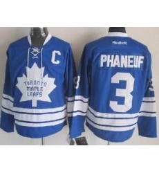 Toronto Maple Leafs 3 Dion Phaneuf Blue NHL Jerseys Toronto Maple Leafs 3 Dion Phaneuf Blue NHL Jerseys