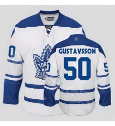 Toronto Maple Leafs 50 Jonas Gustavsson White Third Jersey Toronto Maple Leafs 50 Jonas Gustavsson White Third Jersey