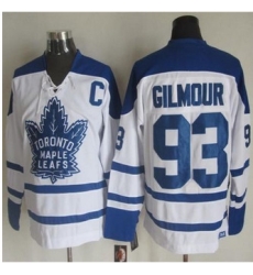 Toronto Maple Leafs #93 Doug Gilmour White CCM Throwback Winter Classic Stitched NHL Jersey Toronto Maple Leafs #93 Doug Gilmour White CCM Throwback Winter Classic Stitched NHL Jersey