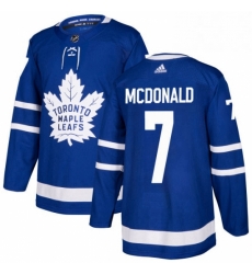 Youth Adidas Toronto Maple Leafs 7 Lanny McDonald Authentic Royal Blue Home NHL Jersey Youth Adidas Toronto Maple Leafs 7 Lanny McDonald Authentic Royal Blue Home NHL Jersey