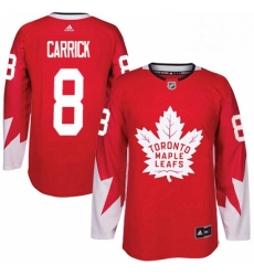 Youth Adidas Toronto Maple Leafs 8 Connor Carrick Authentic Red Alternate NHL Jersey Youth Adidas Toronto Maple Leafs 8 Connor Carrick Authentic Red Alternate NHL Jersey
