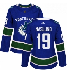 Womens Adidas Vancouver Canucks 19 Markus Naslund Premier Blue Home NHL Jersey Womens Adidas Vancouver Canucks 19 Markus Naslund Premier Blue Home NHL Jersey