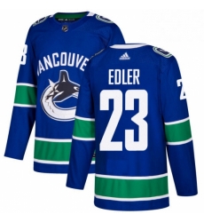 Youth Adidas Vancouver Canucks 23 Alexander Edler Premier Blue Home NHL Jersey Youth Adidas Vancouver Canucks 23 Alexander Edler Premier Blue Home NHL Jersey