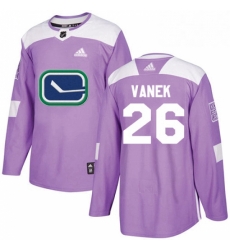 Youth Adidas Vancouver Canucks 26 Thomas Vanek Authentic Purple Fights Cancer Practice NHL Jersey Youth Adidas Vancouver Canucks 26 Thomas Vanek Authentic Purple Fights Cancer Practice NHL Jersey