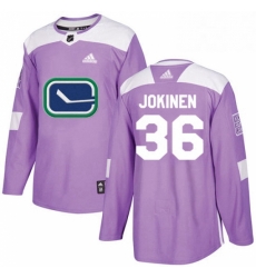 Youth Adidas Vancouver Canucks 36 Jussi Jokinen Authentic Purple Fights Cancer Practice NHL Jersey Youth Adidas Vancouver Canucks 36 Jussi Jokinen Authentic Purple Fights Cancer Practice NHL Jersey