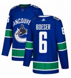Youth Adidas Vancouver Canucks 6 Brock Boeser Premier Blue Home NHL Jersey Youth Adidas Vancouver Canucks 6 Brock Boeser Premier Blue Home NHL Jersey