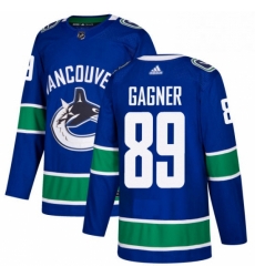 Youth Adidas Vancouver Canucks 89 Sam Gagner Premier Blue Home NHL Jersey Youth Adidas Vancouver Canucks 89 Sam Gagner Premier Blue Home NHL Jersey
