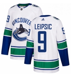 Youth Adidas Vancouver Canucks 9 Brendan Leipsic Authentic White Away NHL Jersey Youth Adidas Vancouver Canucks 9 Brendan Leipsic Authentic White Away NHL Jersey