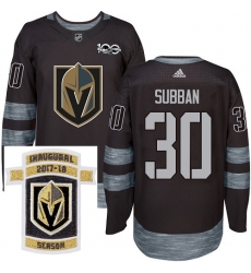 Adidas Golden Knights #30 Malcolm Subban Black 1917 2017 100th Anniversary Stitched NHL Inaugural Season Patch Jersey Adidas Golden Knights #30 Malcolm Subban Black 1917 2017 100th Anniversary Stitched NHL Inaugural Season Patch Jersey