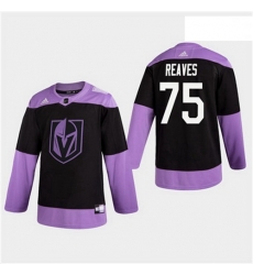 Men Golden Knights 75 Ryan Reaves Fights Cancer Hockey Practice Jersey Men Golden Knights 75 Ryan Reaves Fights Cancer Hockey Practice Jersey