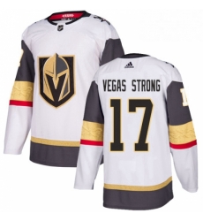 Mens Adidas Vegas Golden Knights 17 Vegas Strong Authentic White Away NHL Jersey Mens Adidas Vegas Golden Knights 17 Vegas Strong Authentic White Away NHL Jersey