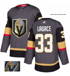 Mens Adidas Vegas Golden Knights 33 Maxime Lagace Authentic Gray Fashion Gold NHL Jersey Mens Adidas Vegas Golden Knights 33 Maxime Lagace Authentic Gray Fashion Gold NHL Jersey